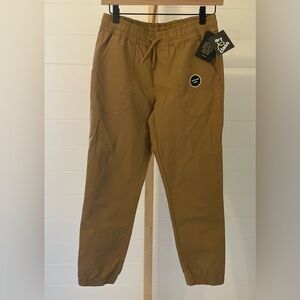 Boys' Skinny Fit Ripstop Pull-On Jogger Pants - Art Class Dark Khaki 14